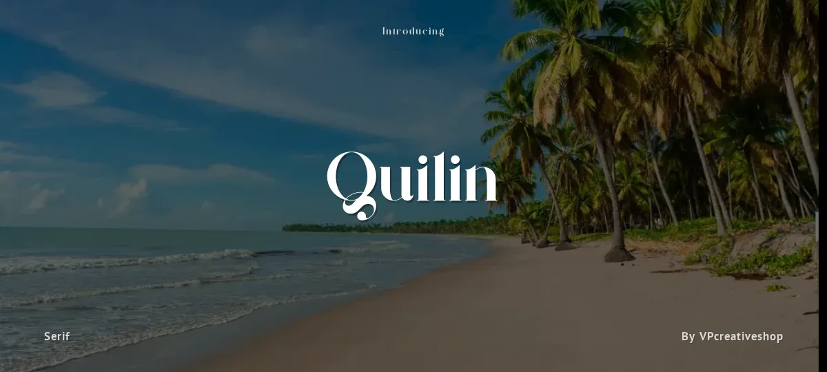 Quilin font preview