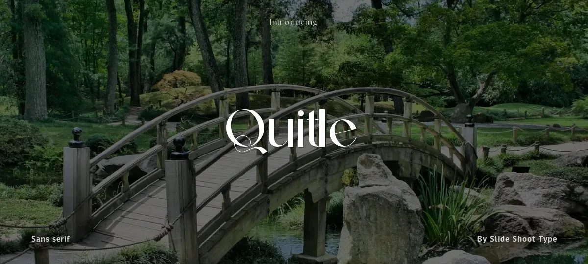 Quitle font preview