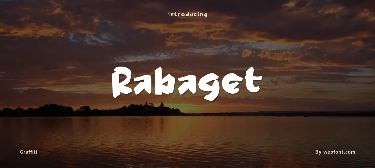 Rabaget font preview