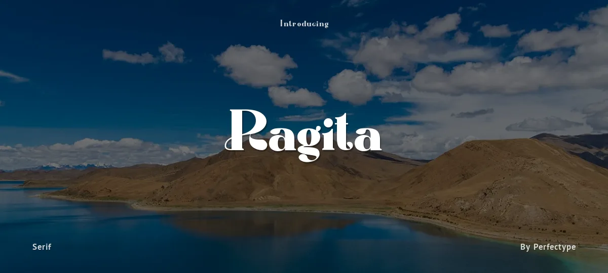 Ragita font preview