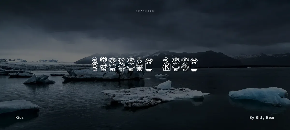 Rainies Kids font preview