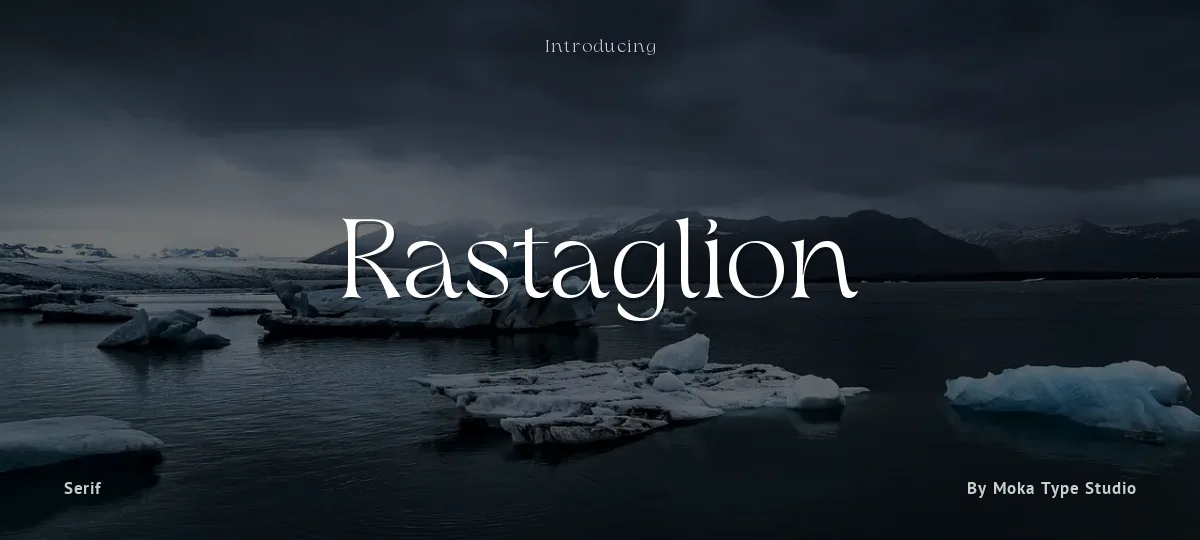 Rastaglion font preview