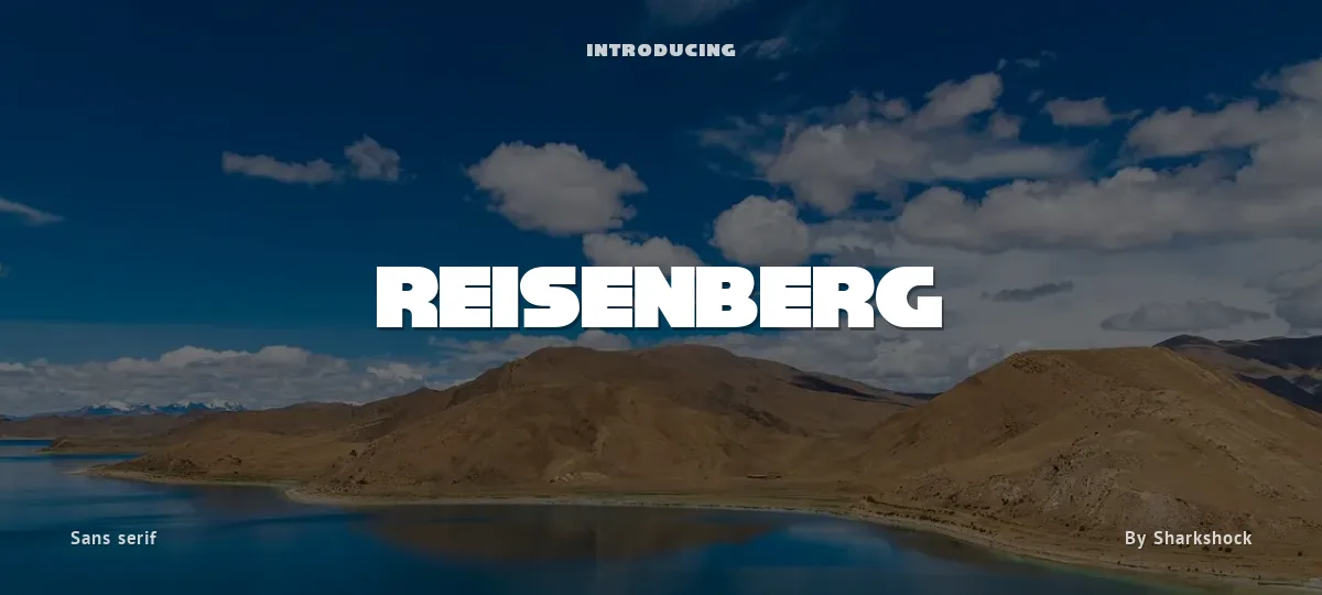 Reisenberg font preview