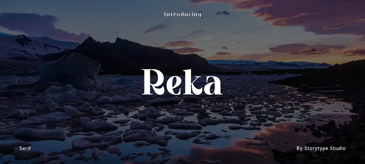 Reka font preview