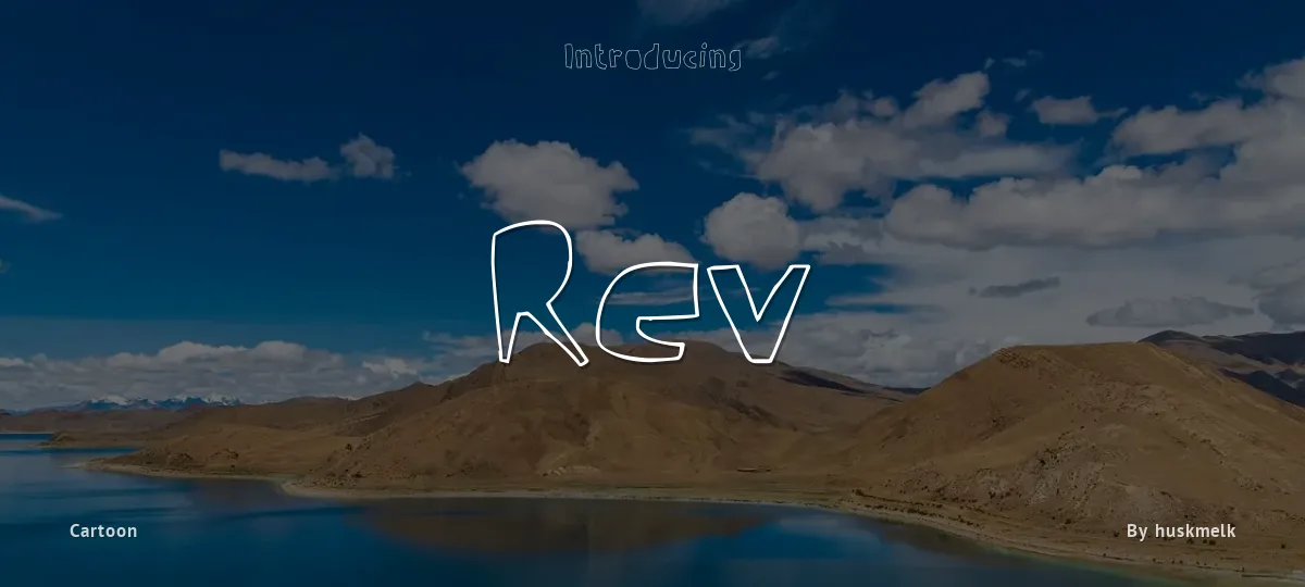 Rev font preview