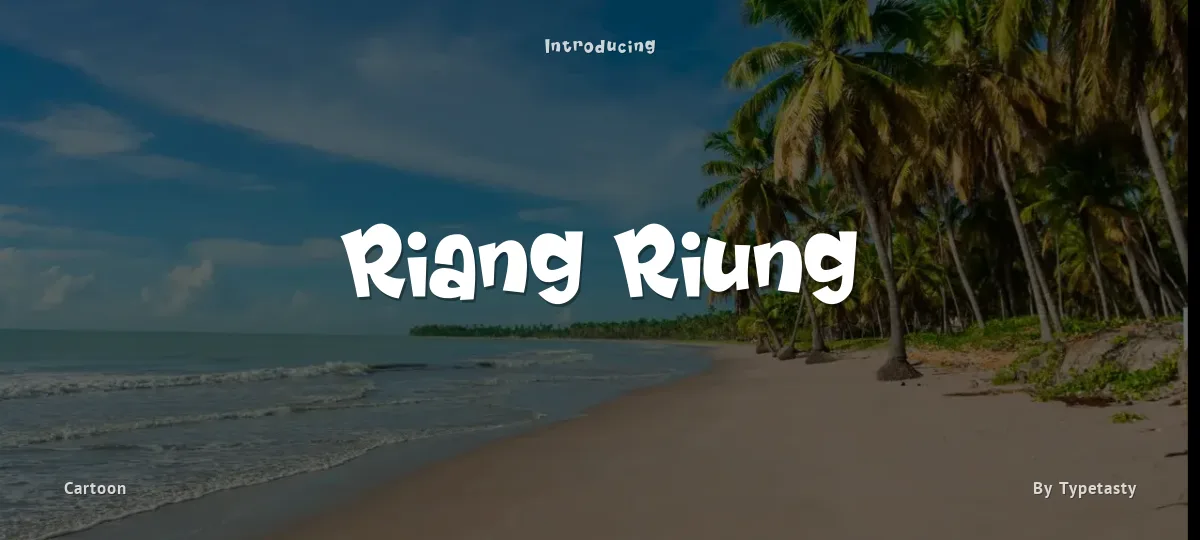 Riang Riung font preview