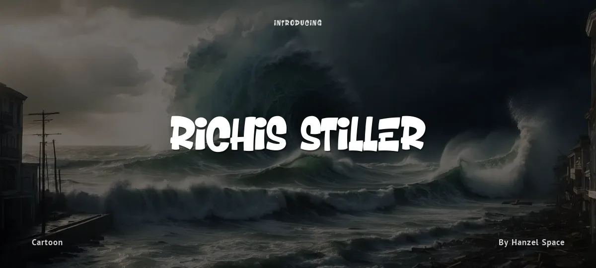 Richis Stiller font preview