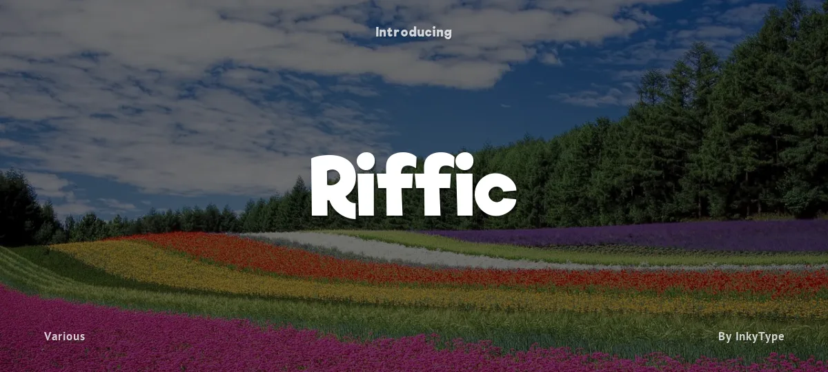 Riffic font preview