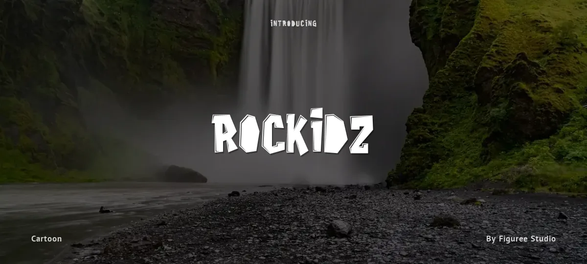 Rockidz font preview
