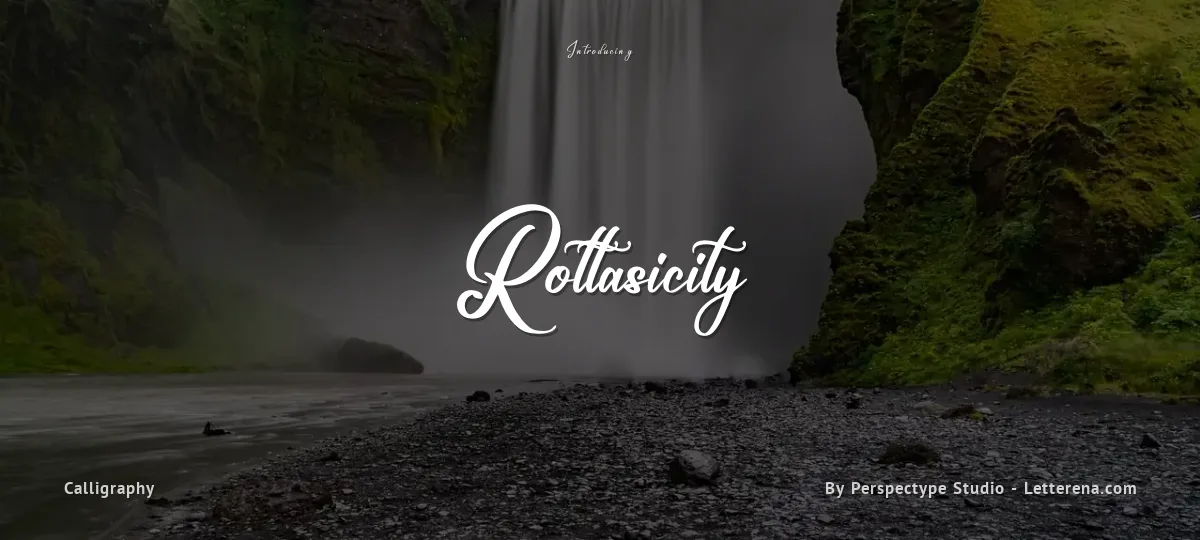 Rottasicity font preview