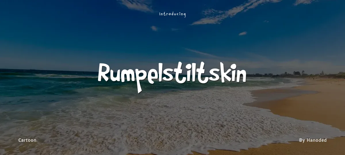 Rumpelstiltskin font preview