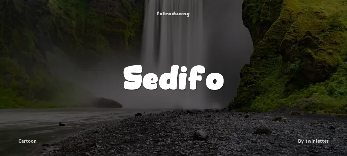 Sedifo font preview