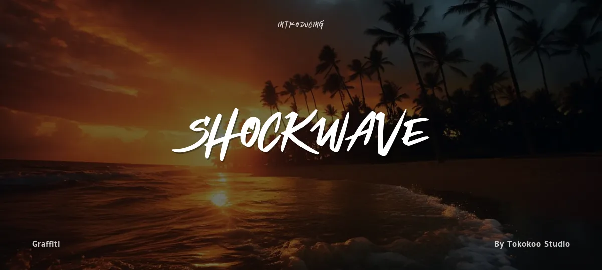 Shockwave font preview