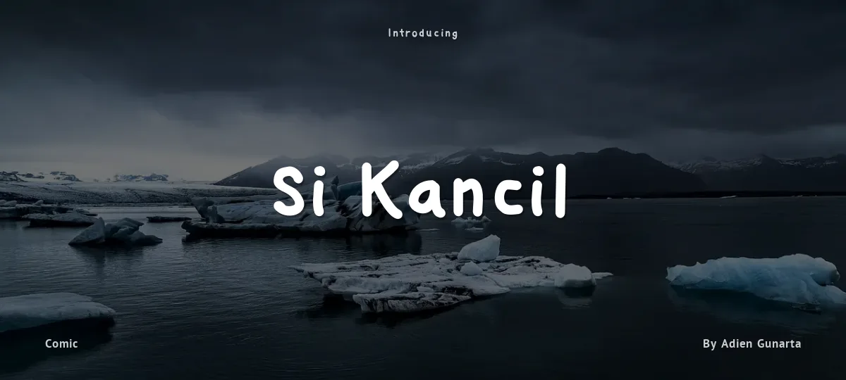 Si Kancil font preview
