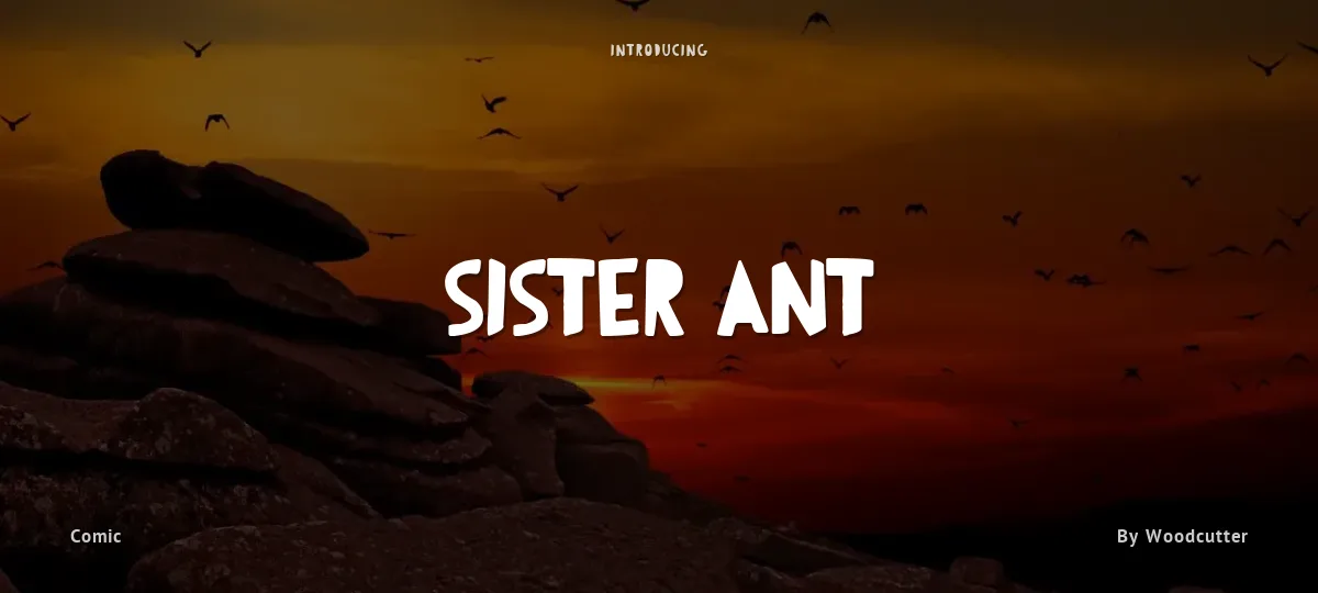 Sister Ant font preview
