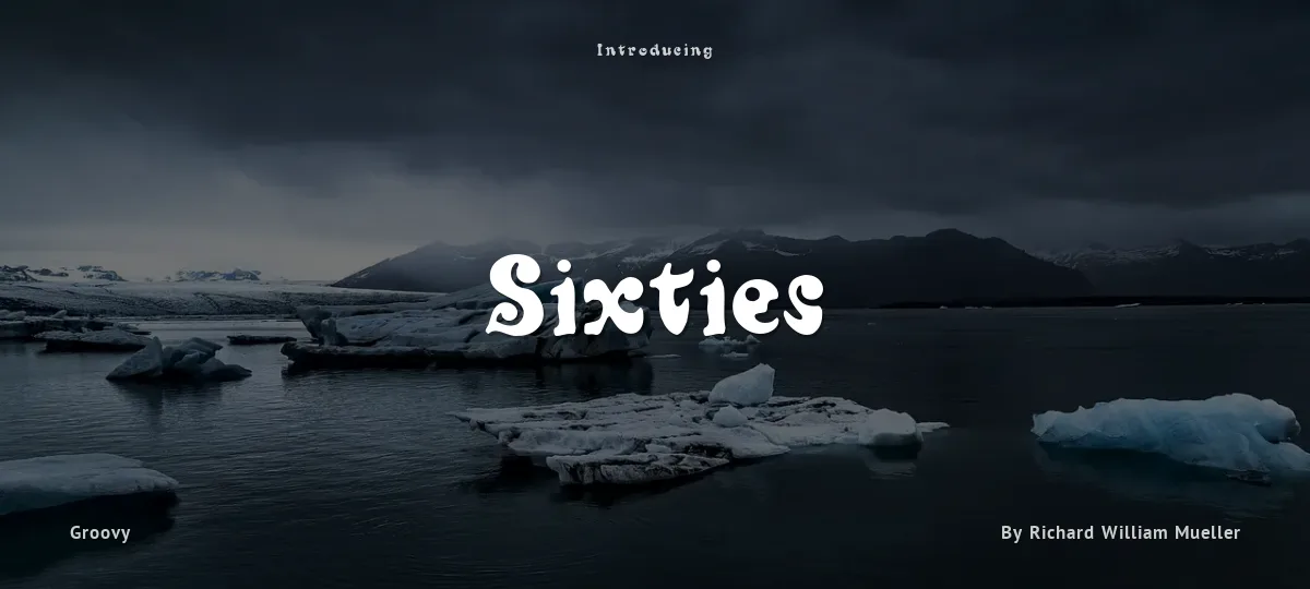 Sixties font preview