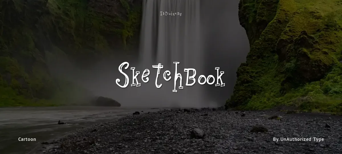 Sketchbook font preview