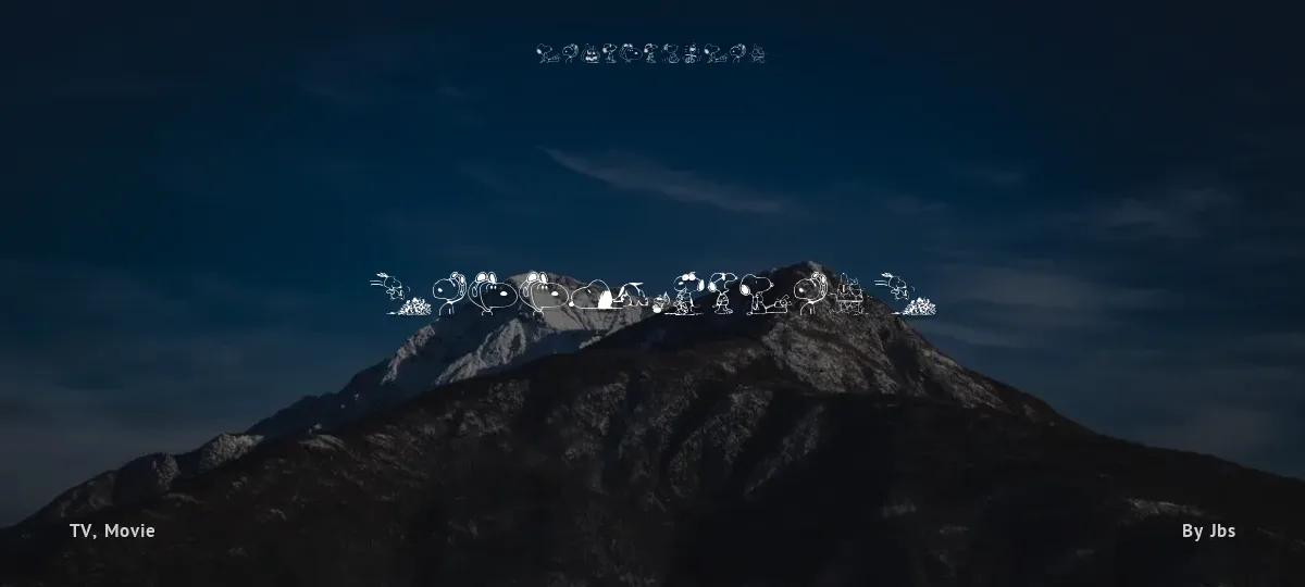 Snoopy Dings font preview