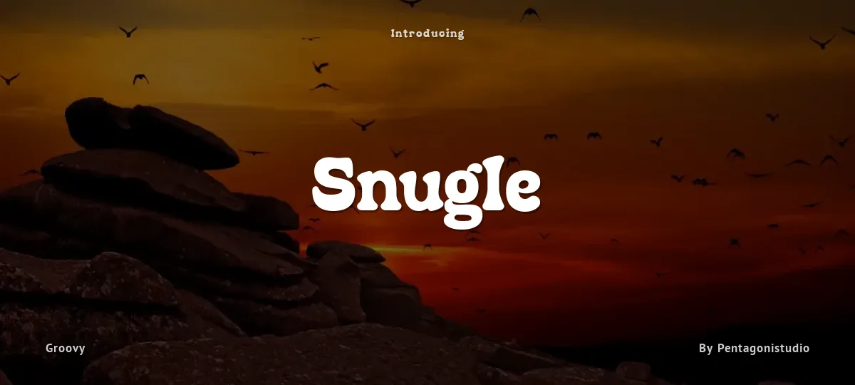 Snugle font preview