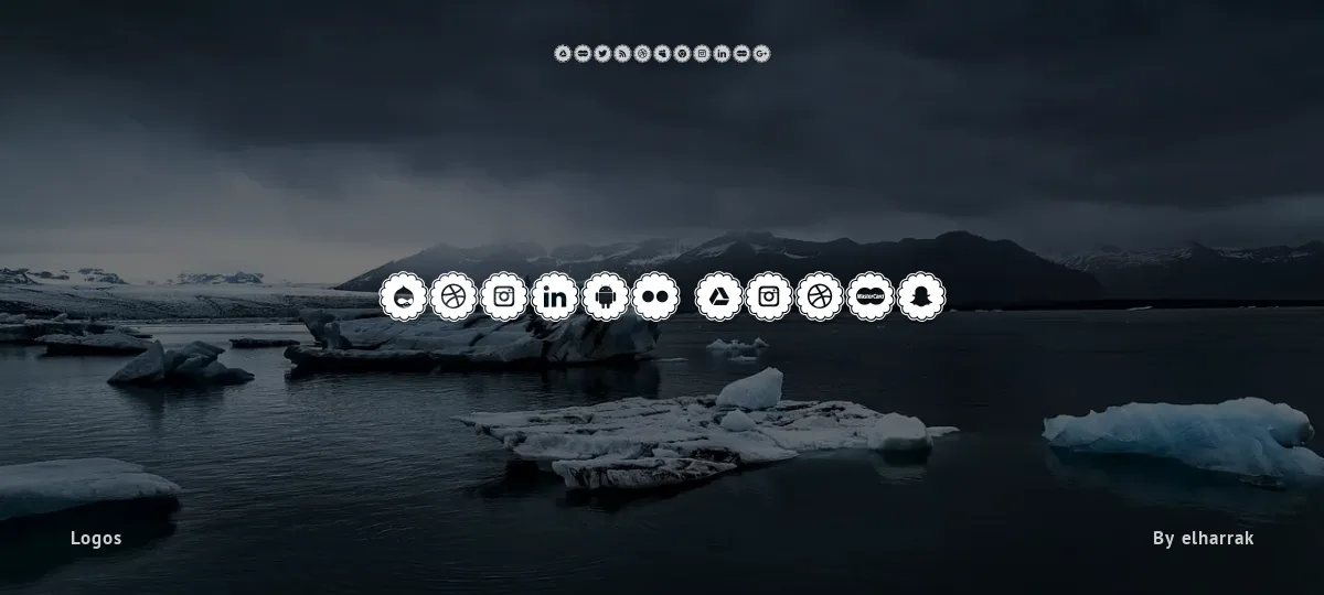 Social Icons font preview