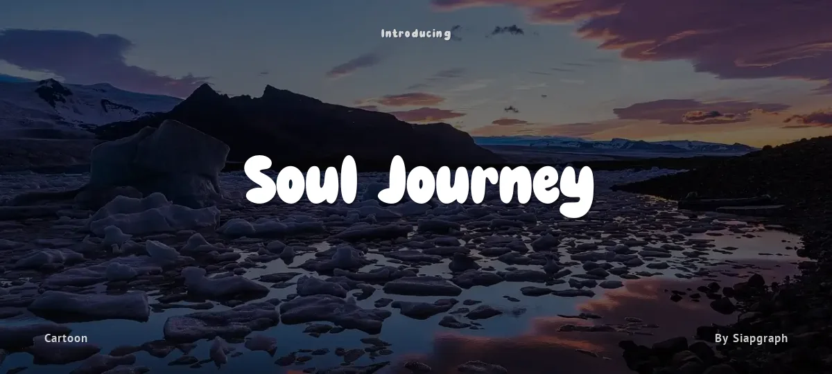 Soul Journey font preview