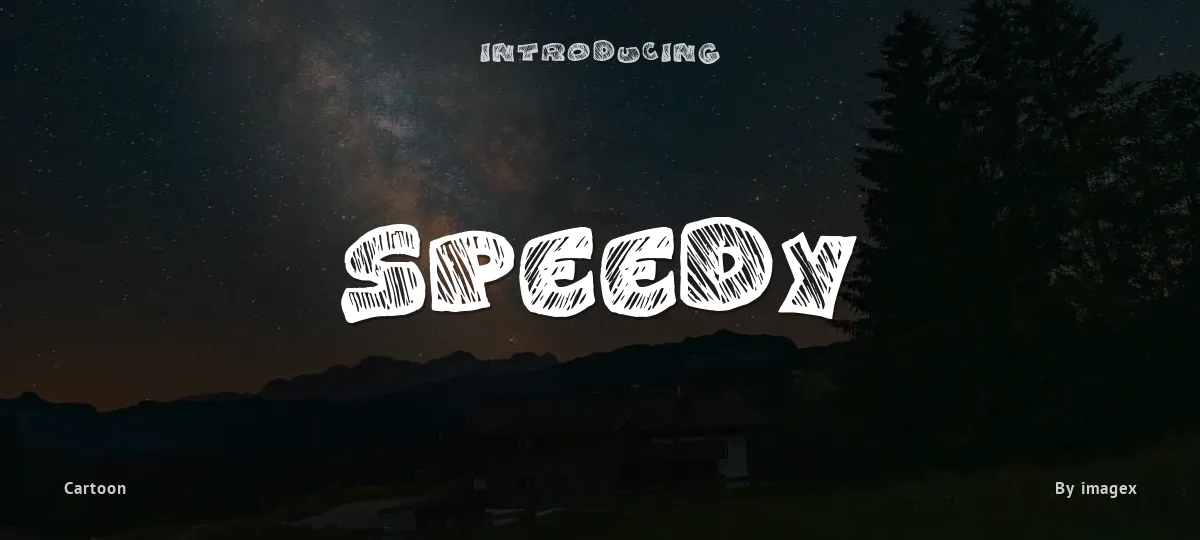 Speedy font preview