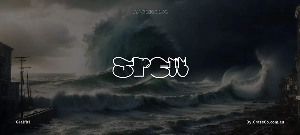 Spew font preview