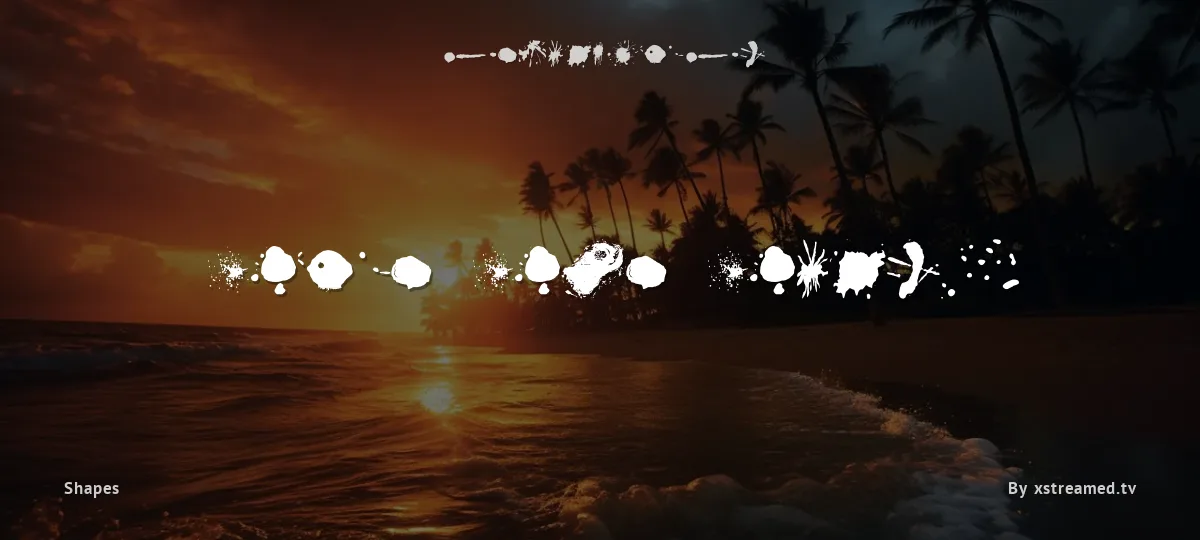 Split Splat Splodge font preview