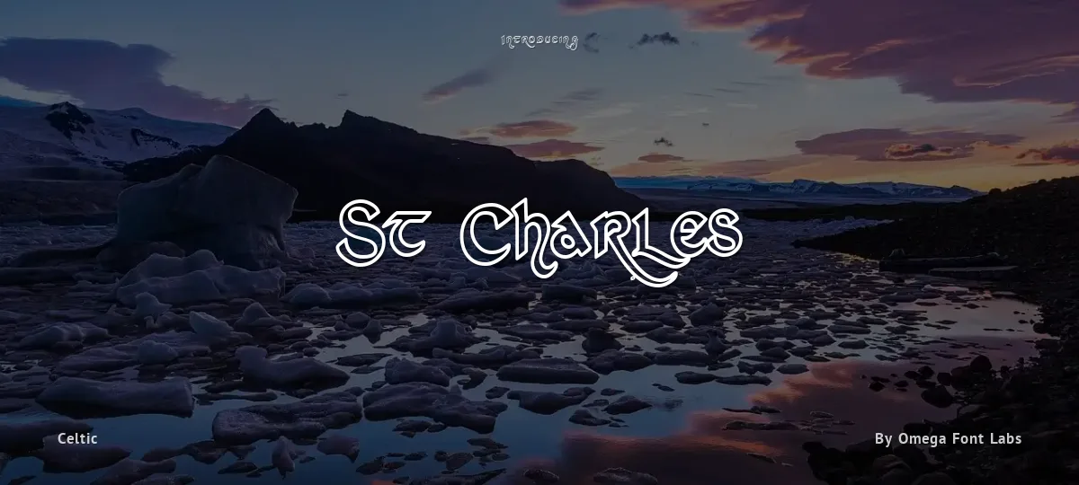 St Charles font preview