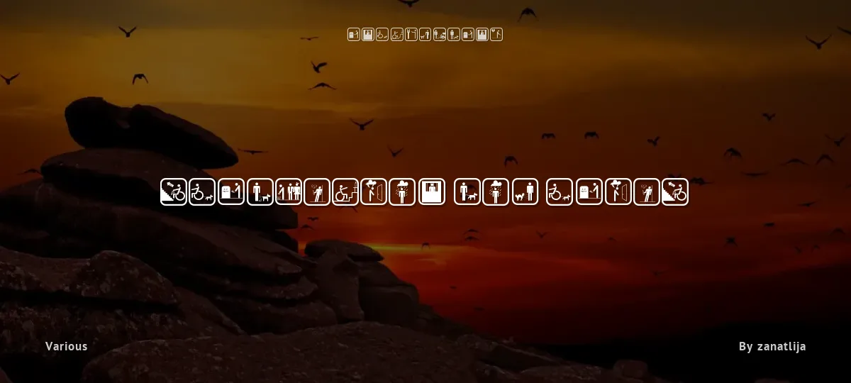 Stickerman bad times font preview