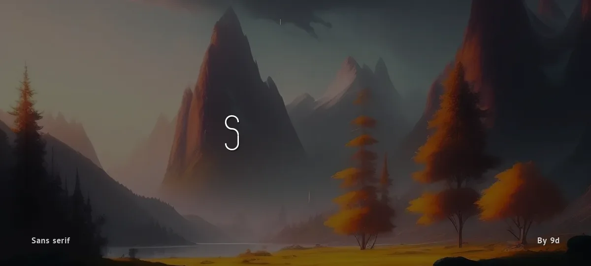 Stromlinie font preview
