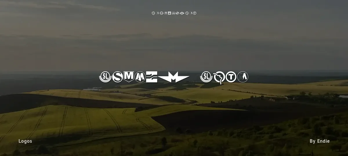 Subway Sign font preview