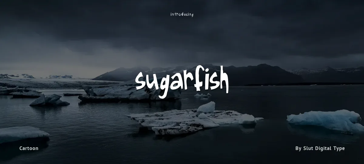 Sugarfish font preview