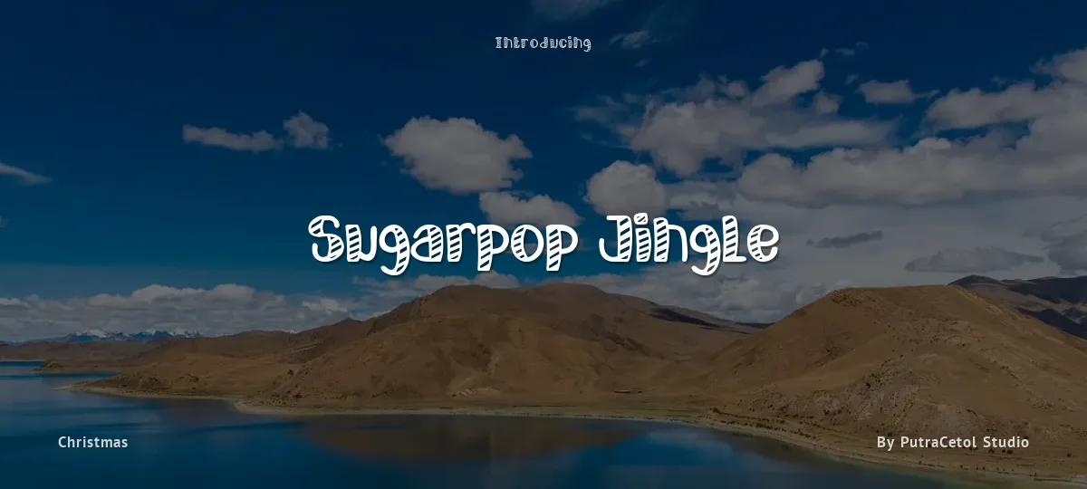 Sugarpop Jingle font preview