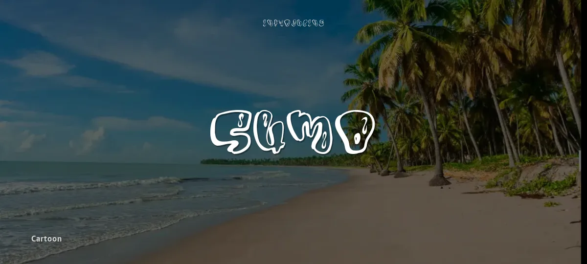 Sumo font preview