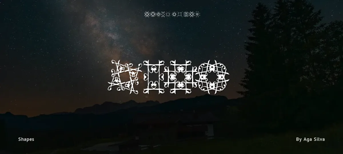 SVGfont 1 font preview