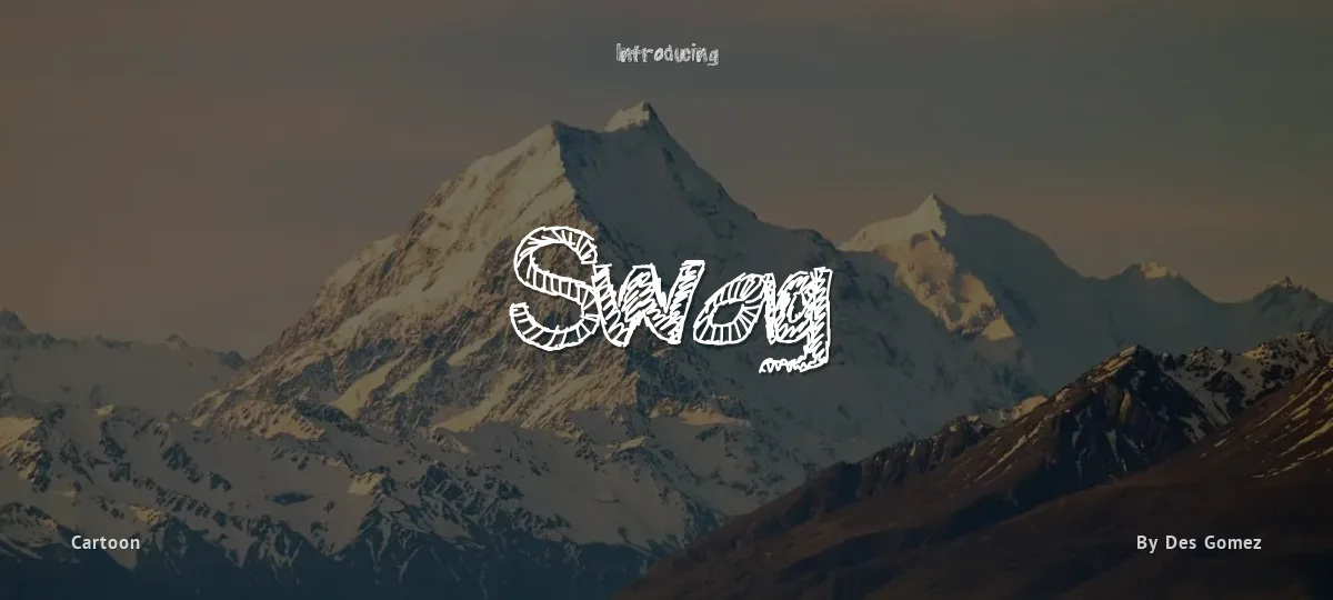 Swag font preview