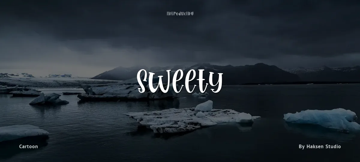 Sweety font preview