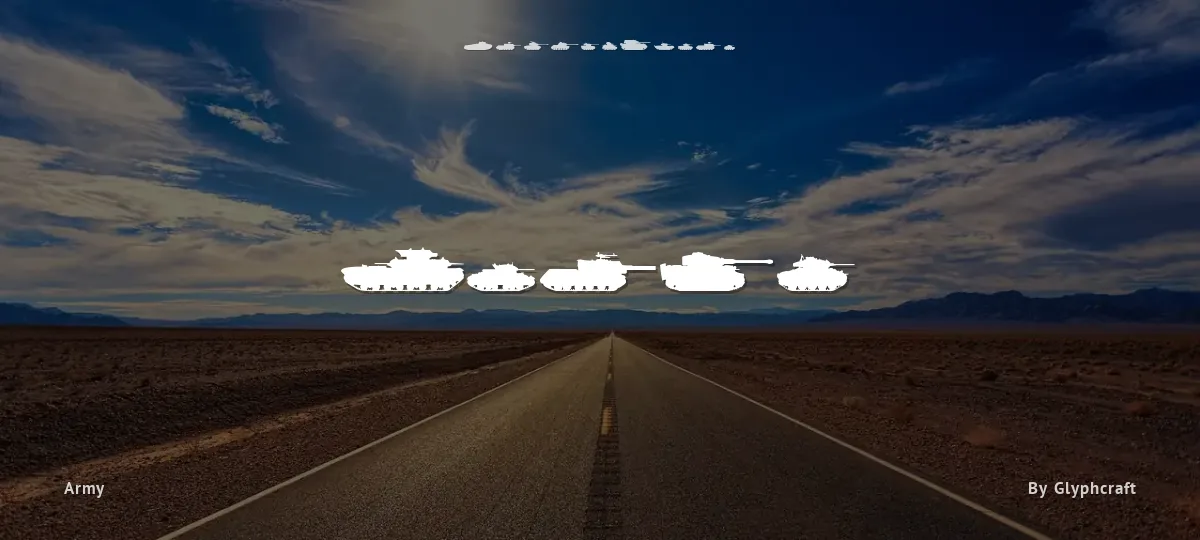 Tanks font preview