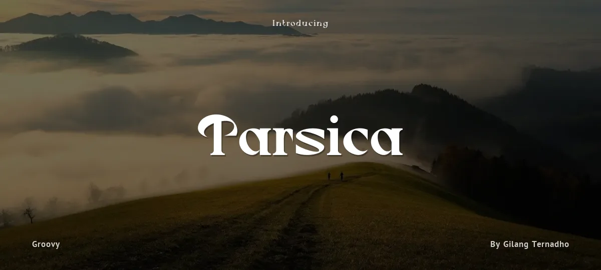 Tarsica font preview
