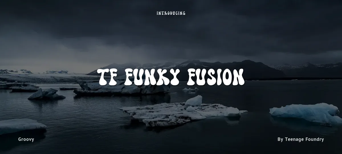 TF Funky Fusion font preview