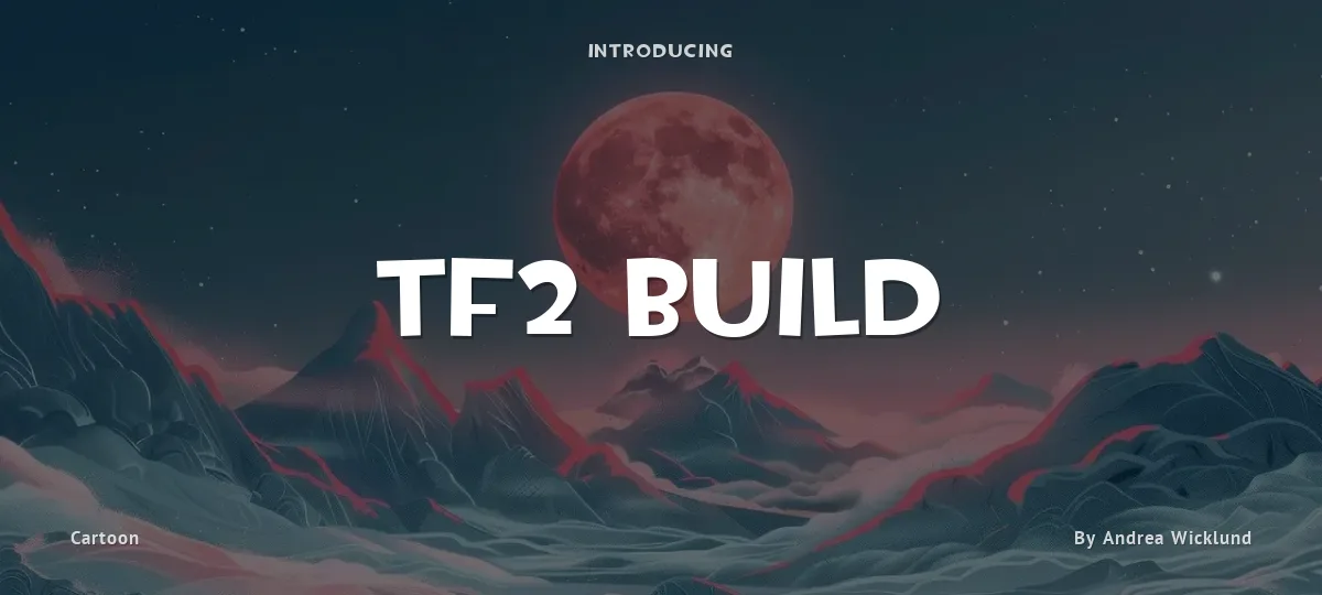 TF2 Build font preview