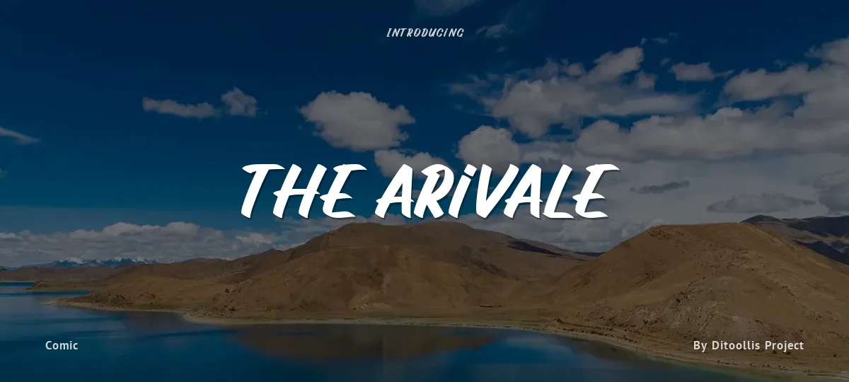 The Arivale font preview