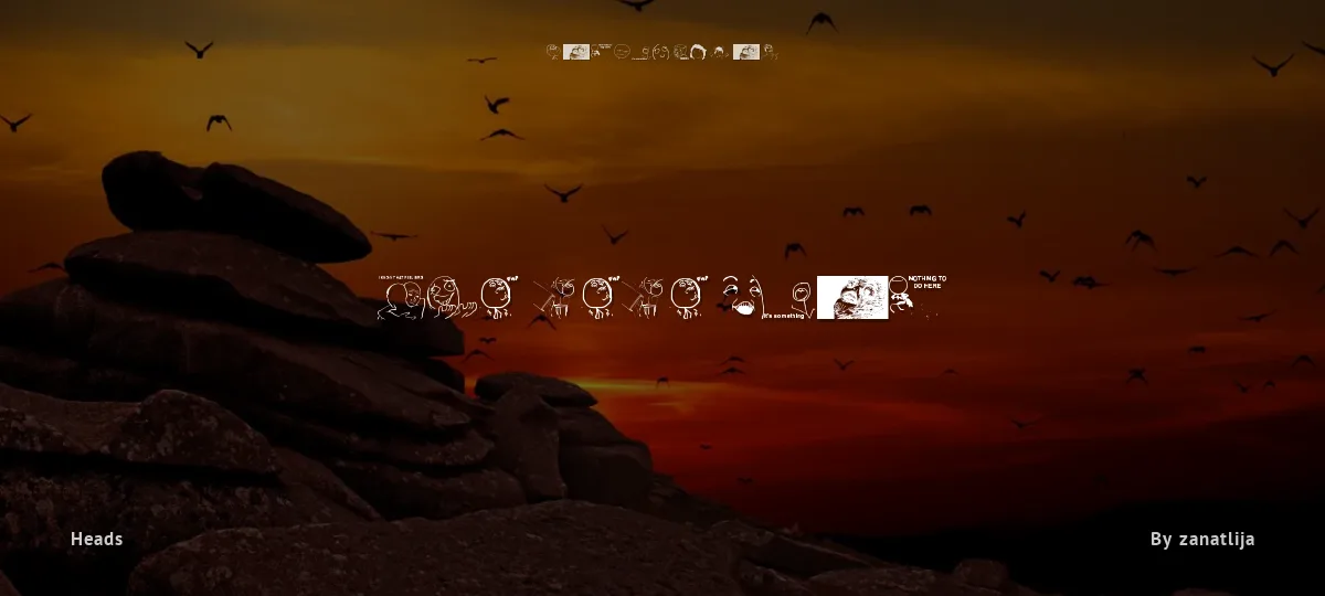 The meme font font preview