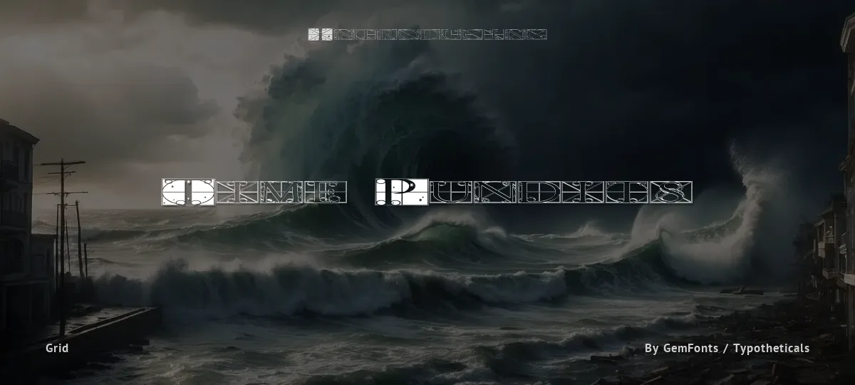 Time Pundits font preview