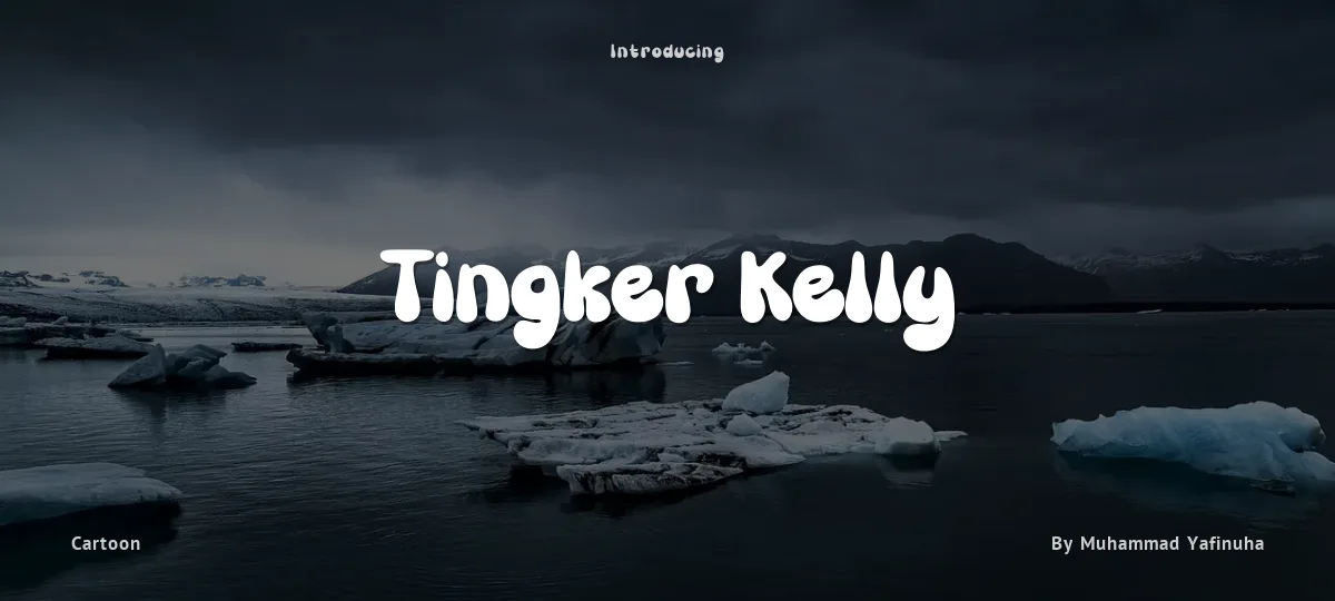 Tingker Kelly font preview
