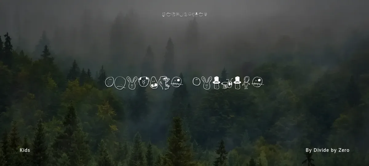 Tombats Smilies font preview