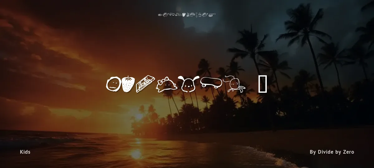 Tombats 7 font preview