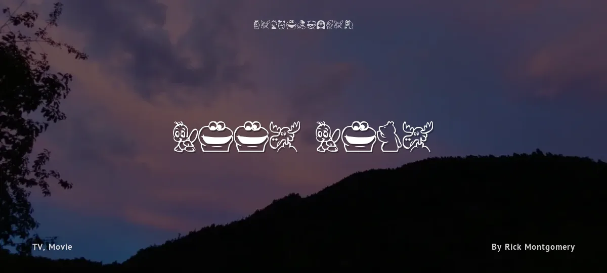 Toon Town font preview