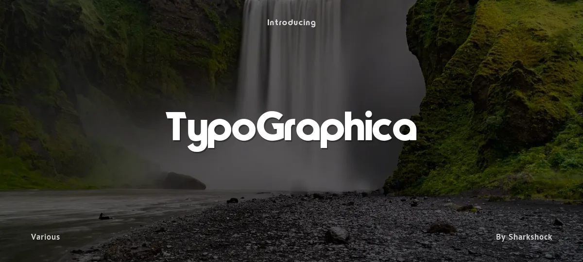 TypoGraphica font preview